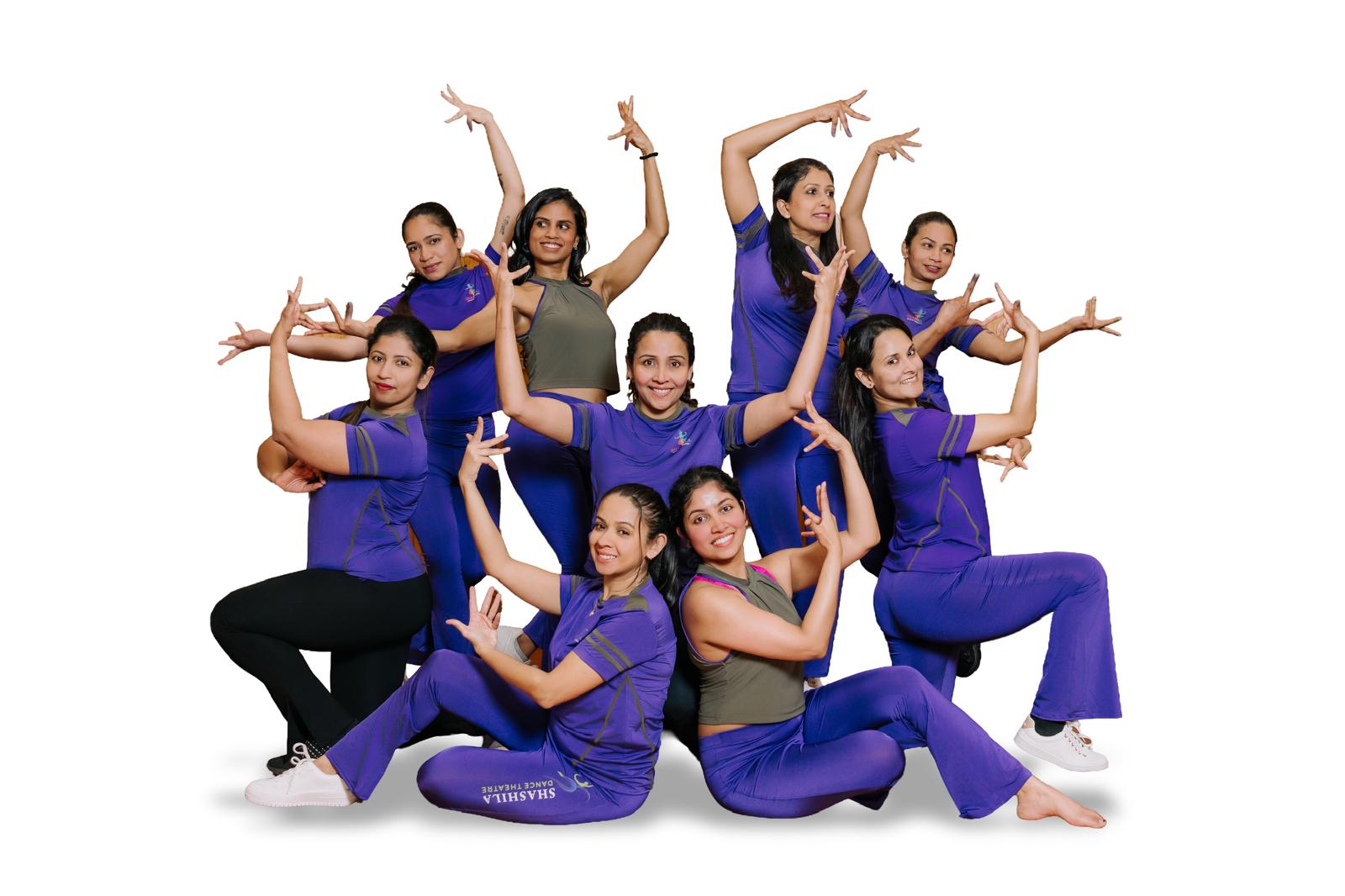 Adult SHEEDance dancers posing together