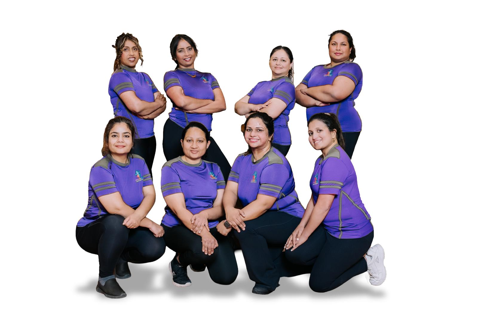 Adult SHEEDance class members together
